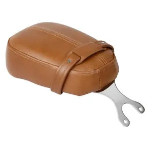 fsmotouk Desert Tan Leather Passenger Pillion Seat Fit For Indian Scout Sixty 2016-2023