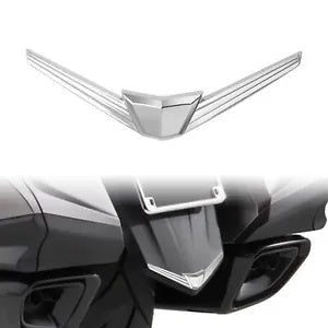 fsmotouk Chrome Rear Fender Fairing Tip Trim Fit For Honda Goldwing GL1800 2018-2023