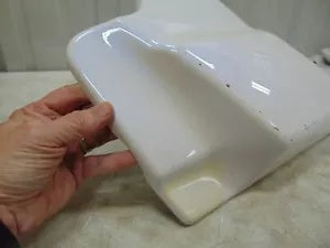 foxcycleworks Harley Davidson Left Side Cover 04-06 FLHR Glacier White Pearl P/N: 66619-04BHX