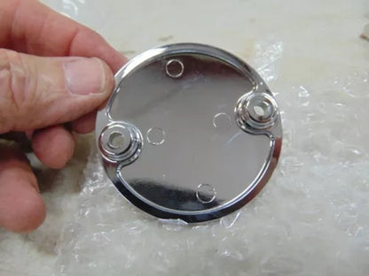 foxcycleworks Harley Davidson Smooth Chrome Timer Points Cover 17-UP Milwaukee 8 P/N: 25600097