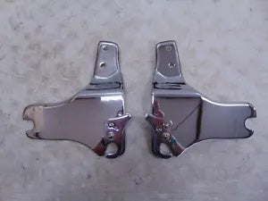 foxcycleworks Kuryakyn 94-08 Chrome Side Plates for Transformer Sissy Bar & Luggage Rack 1636