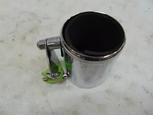 foxcycleworks Kruzer Kaddy Chrome Perch Mount Handlebar Drink Cup Holder Harley P/N: 500