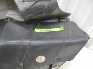 foxcycleworks Willie & Max Deluxe Throw-Over Slant Saddlebags MD: 14" L x 12" H x 5.5" W