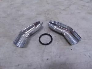 foxcycleworks Kuryakyn Chrome Spark Plug Wire Boot Covers Pair RARE