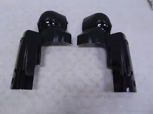 foxcycleworks Harley Vivid Black Left & Right Instrument Gauge Housing 15-23 FLTR Pair