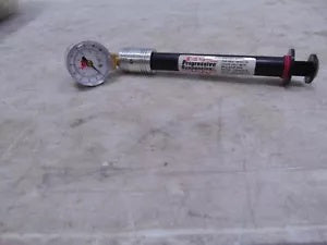 foxcycleworks Progressive Suspension Mini Air Pump W/ Gauge AS IS SEE PICS P/N: GP2-0-100