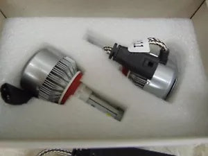 foxcycleworks Rivco V2 Headlight Bulbs H9/H11 4500 Lumens AS IS SEE DESCRIPTION P/N: LED-120