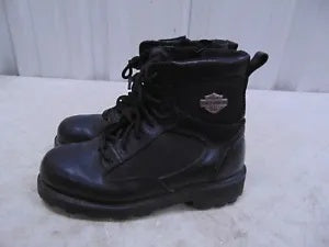 foxcycleworks Harley Davidson Women's Size 9 Leather Boots