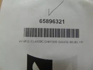 foxcycleworks Vanderhall Venice Classic Chrome Gauge Bezel Kit Speedo Tach Fuel Temp 65896321