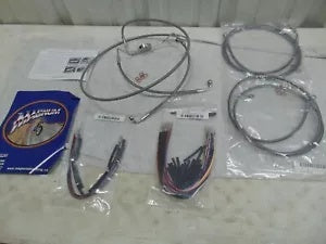 foxcycleworks Magnum Shielding XR 15"-17" Handlebar Cable Wiring Kit 08-12 Touring P/N: 589002