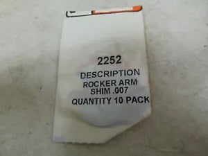 foxcycleworks V-Twin .007 Rocker Arm Shim 1966-1984 Big Twin, 1957-1984 XL 10 Pack P/N 12-0710