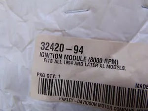 foxcycleworks Harley OEM Ignition Module 8K 94-97 XL 883 1200 P/N: 32420-94