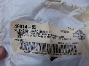 foxcycleworks Harley Davidson XL Engine Guard Bracket 84 XL Models P/N 49014-85