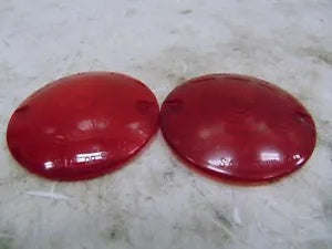 foxcycleworks Harley Davidson Red Turn Signal Lens 86-22 FLH, FLT P/N 68440-86