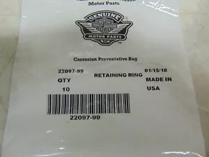 foxcycleworks Harley Davidson Retaining Ring P/N 22097-99