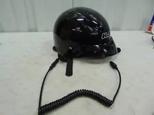 foxcycleworks HJC CL-5 Small Black Motorcycle Helmet 6 Pin Headset