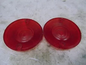 foxcycleworks Harley Davidson Red Turn Signal Lens 86-22 FLH, FLT P/N 68440-86