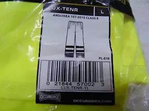 foxcycleworks Hi-Viz Workwear Neon Yellow Rain Pants Size L P/N: LUX-TENR-YL