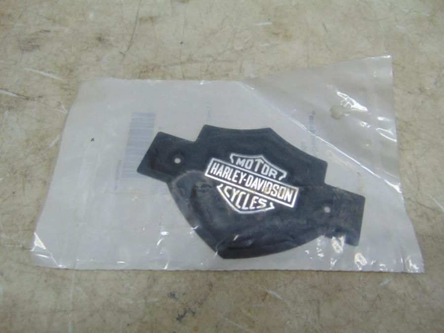 foxcycleworks Harley Davidson Padded Bar & Shield Sissy Bar Medallion NOS P/N: 99013-82