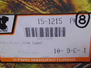 foxcycleworks V-Twin 58-66 XLCH Primary Cover Gasket 8 PACK REPL 34952-52A P/N: 15-1215