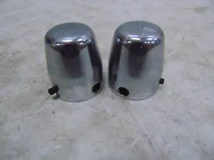 foxcycleworks MCS Harley Davidson Rear Axle Nut Cap Kit Chrome Domed 89-07 Softail FLST 906260