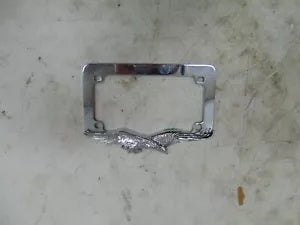 foxcycleworks United Pacific Chrome Flying Eagle License Plate Frame 7.5" x 5.25" P/N: 50071