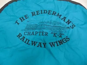 foxcycleworks The Reiderman's Railway Wings Chapter K-2 Vintage GL1500 Windshield Dash Cover