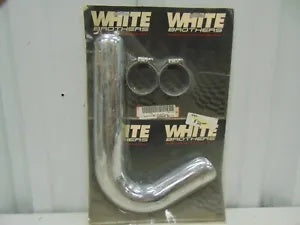 foxcycleworks White Brothers Chrome Heat Shield Kit P/N DS-242432