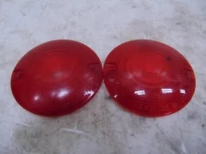 foxcycleworks Harley Davidson Red Turn Signal Lens 86-22 FLH, FLT P/N 68440-86