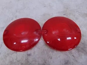 foxcycleworks Harley Davidson Red Turn Signal Lens 86-22 FLH, FLT P/N 68440-86