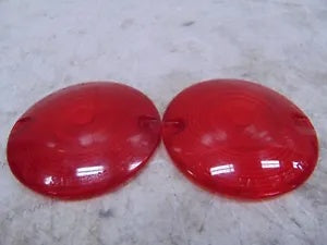 foxcycleworks Harley Davidson Red Turn Signal Lens 86-22 FLH, FLT P/N 68440-86