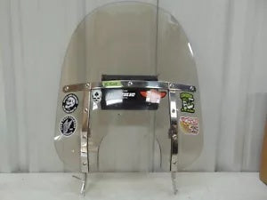 foxcycleworks Memphis Shades 19" Solar Windshield with Trigger Lock Mounts 86-17 FL Softails