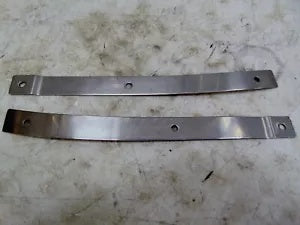 foxcycleworks Harley Outer Windshield Bracket Straps PAIR 75-UP King Windshield FLHR FLST