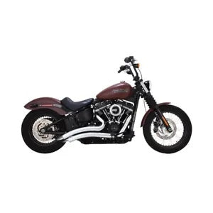 foxcycleworks Vance & Hines Chrome Big Radius 2-into-2 Exhaust M8 Milwaukee 8 FLDE FLHC 26077