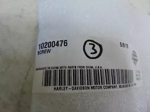 foxcycleworks Harley Davidson Screw Qty 3 P/N: 10200476