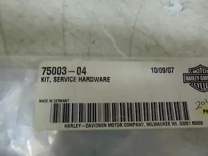 foxcycleworks Harley Davidson Service Hardware Kit P/N 75003-04