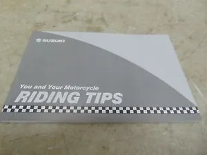 foxcycleworks Suzuki You and Your Motorcycle Riding Tips Manual