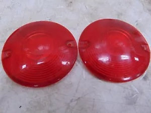 foxcycleworks Harley Davidson Red Turn Signal Lens 86-22 FLH, FLT P/N 68440-86