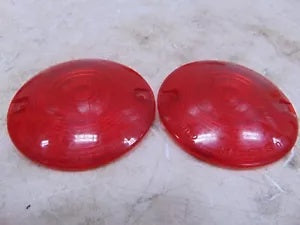 foxcycleworks Harley Davidson Red Turn Signal Lens 86-22 FLH, FLT P/N 68440-86