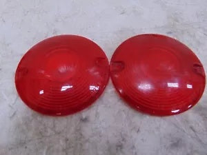 foxcycleworks Harley Davidson Red Turn Signal Lens 86-22 FLH, FLT P/N 68440-86