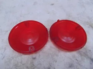 foxcycleworks Harley Davidson Red Turn Signal Lens 86-22 FLH, FLT P/N 68440-86