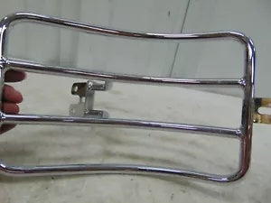 foxcycleworks Motherwell Chrome 2-UP Luggage Rack FL FLST Laydown P/N MWL-134LC