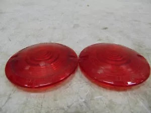 foxcycleworks Harley Davidson Red Turn Signal Lens 86-22 FLH, FLT P/N 68440-86