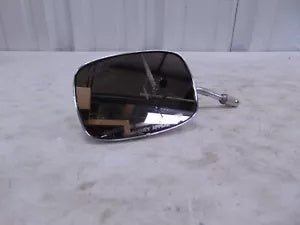 foxcycleworks Harley Davidson Rectangle Convex Left Side Mirror Chrome & Acorn Nut 91892-88