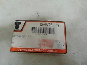 foxcycleworks V-Twin .015 Rocker Arm Shim FLT 1979-1983 FX 1971-1984 Pack of 10 12-0715