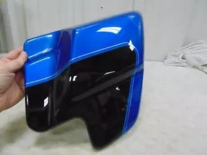 foxcycleworks Harley Right Side Cover Pacific Blue Pearl Vivid Black 08 FLHTC P/N: 66670-08CPW