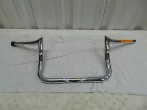 foxcycleworks LA Choppers 10" Chrome Prime Ape Hanger Bagger Handlebars 99-13 FLHT LA-7352-10