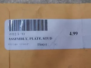 foxcycleworks Harley Davidson Stud Plate Assembly P/N: 59813-00