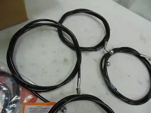 foxcycleworks LA Choppers 12"-14" Ape Hanger Brake Cable Kit Vinyl 14-15 Touring LA-8052KT2-13