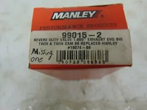 foxcycleworks Manley Performance Products Severe Duty Single Valve P/N: 99015 18074-66